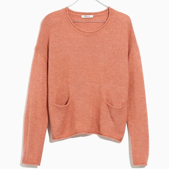 MADEWELL Chelsea Pocket Pullover Sweater Size M - Picture 4 of 15